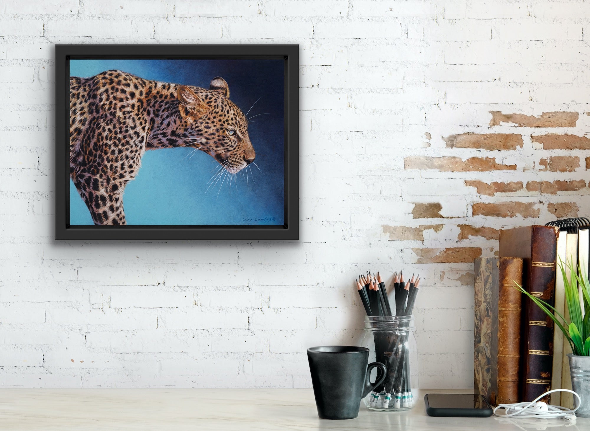 【YUCK】FLAME in FRAME Turquoise Fire – Combes Studios